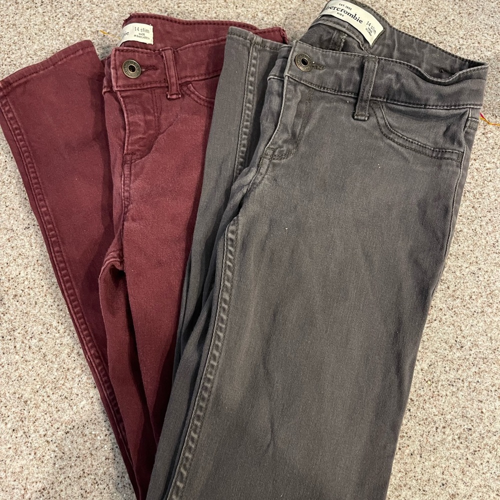 Bundle: Abercrombie Kids Skinny Jeans